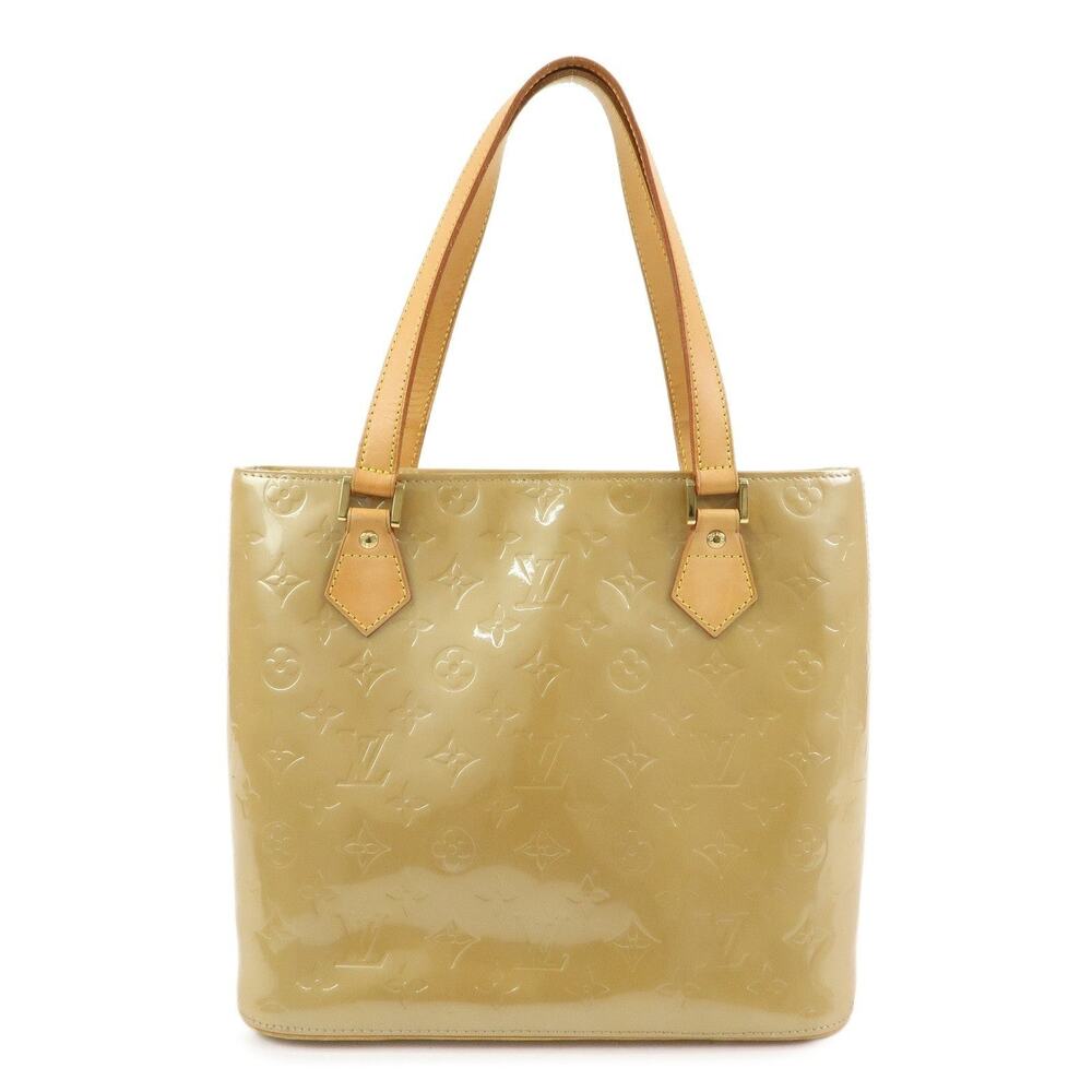 Louis Vuitton Monogram Vernis Houston Tote Bag Beige
